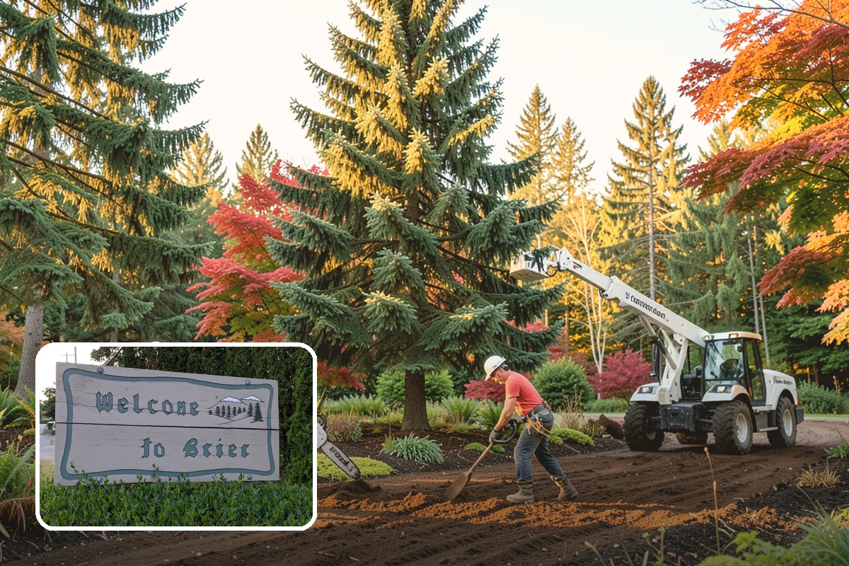 Municipal tree maintenance in Brier, Snohomish County, WA - Keeps trees across a property safe and presentable