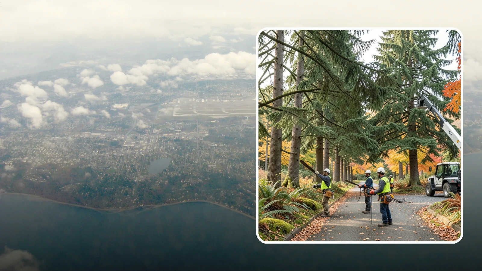 Municipal tree maintenance in Burien, King County, WA - Tree maintenance for public and municipal spaces.