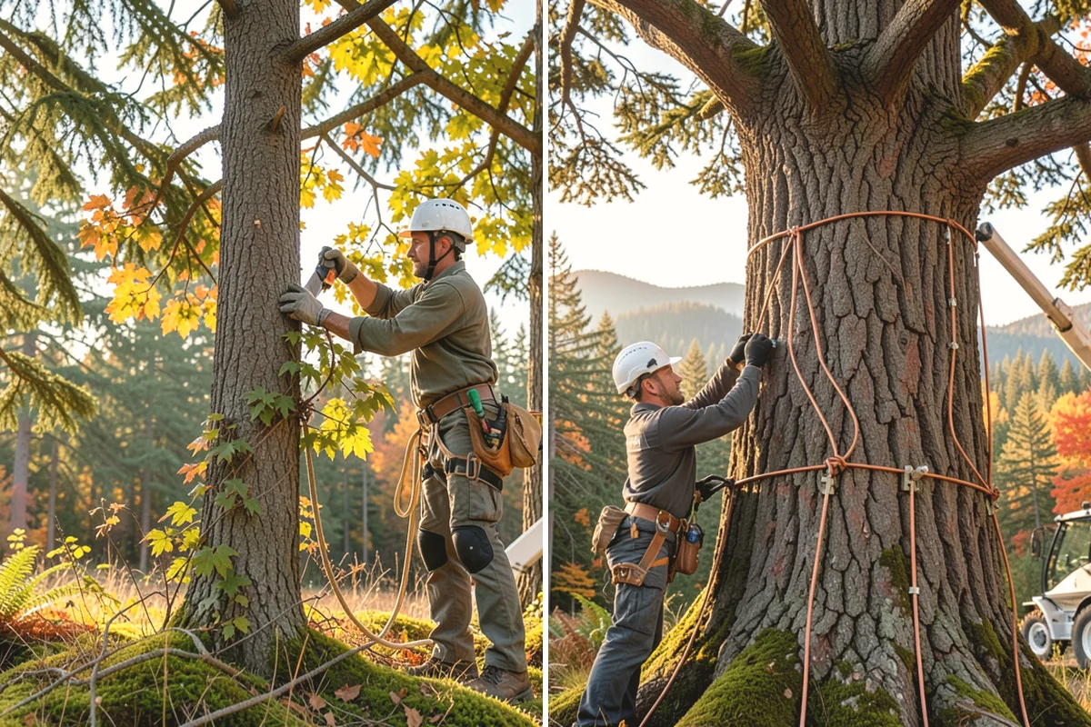 Municipal tree maintenance in Carbonado, Pierce County, WA - Inventory and assess the property's trees