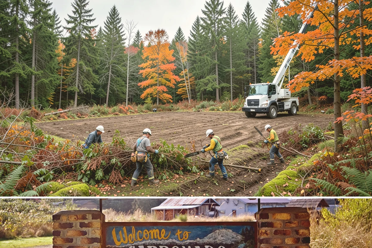 Municipal tree maintenance in Carbonado, Pierce County, WA - Work follows a recurring schedule aligned with recognized arboricultural standards to manage trees throughout all seasons in...