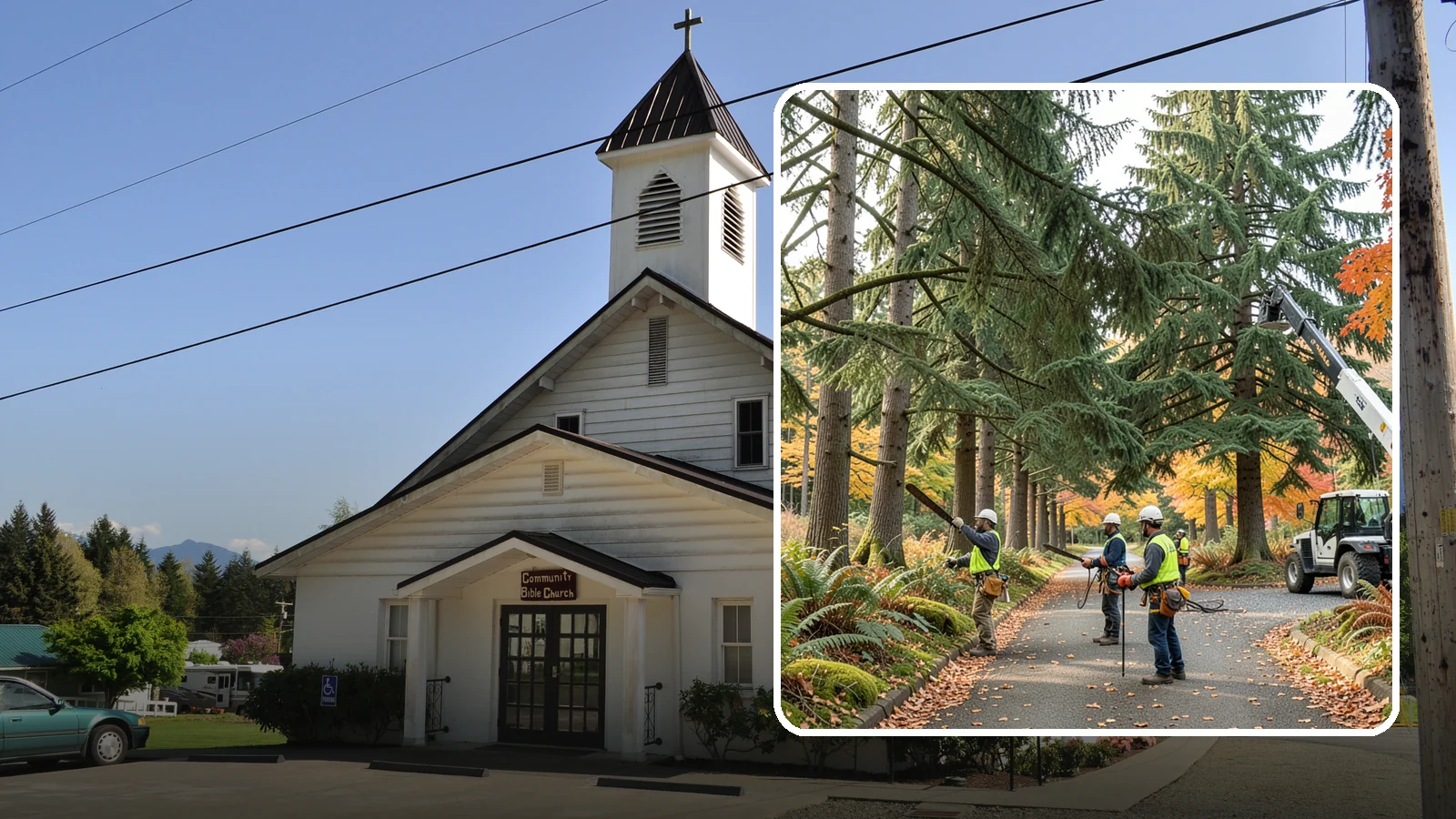Municipal tree maintenance in Concrete, Skagit County, WA - Tree maintenance for public and municipal spaces.
