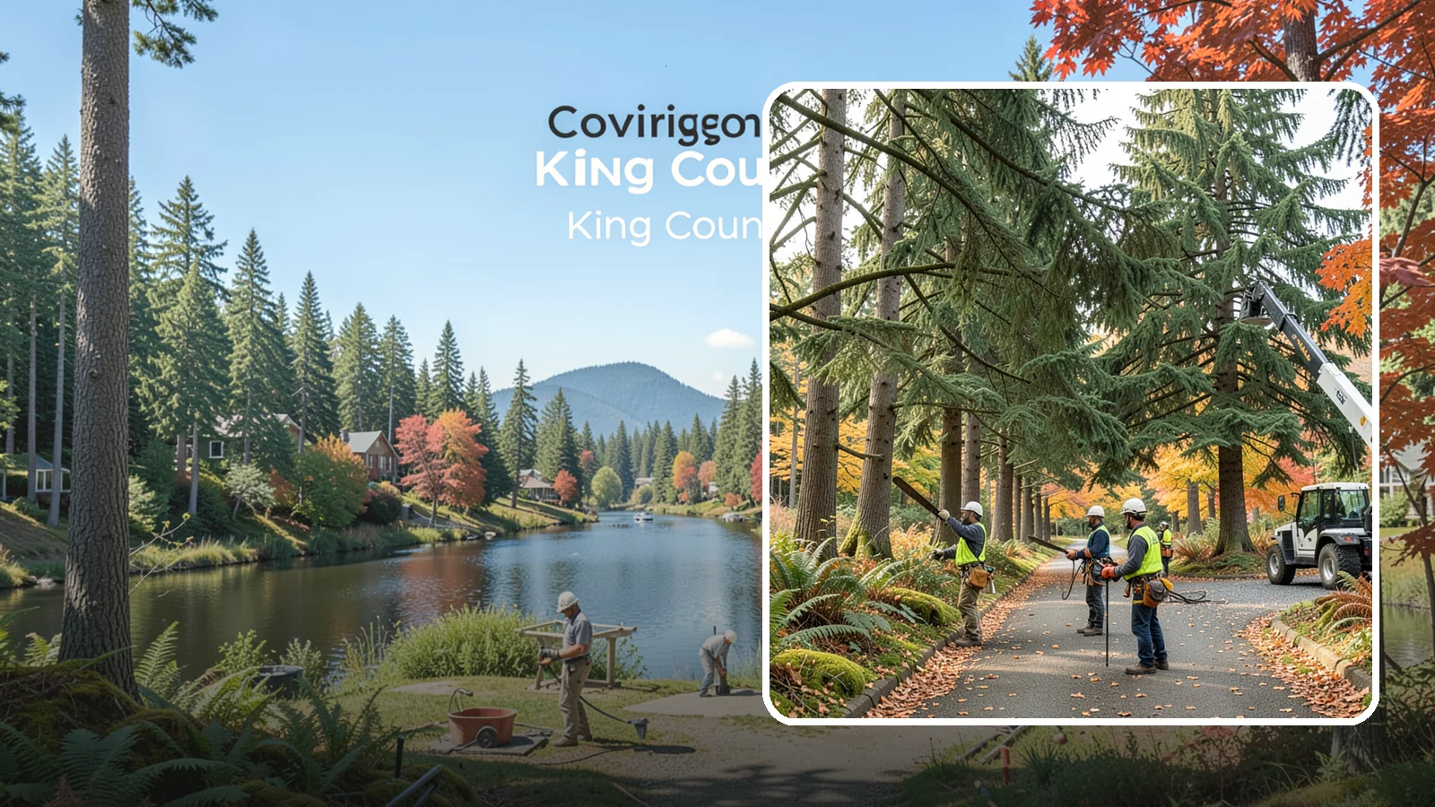 Municipal tree maintenance in Covington, King County, WA - Tree maintenance for public and municipal spaces.