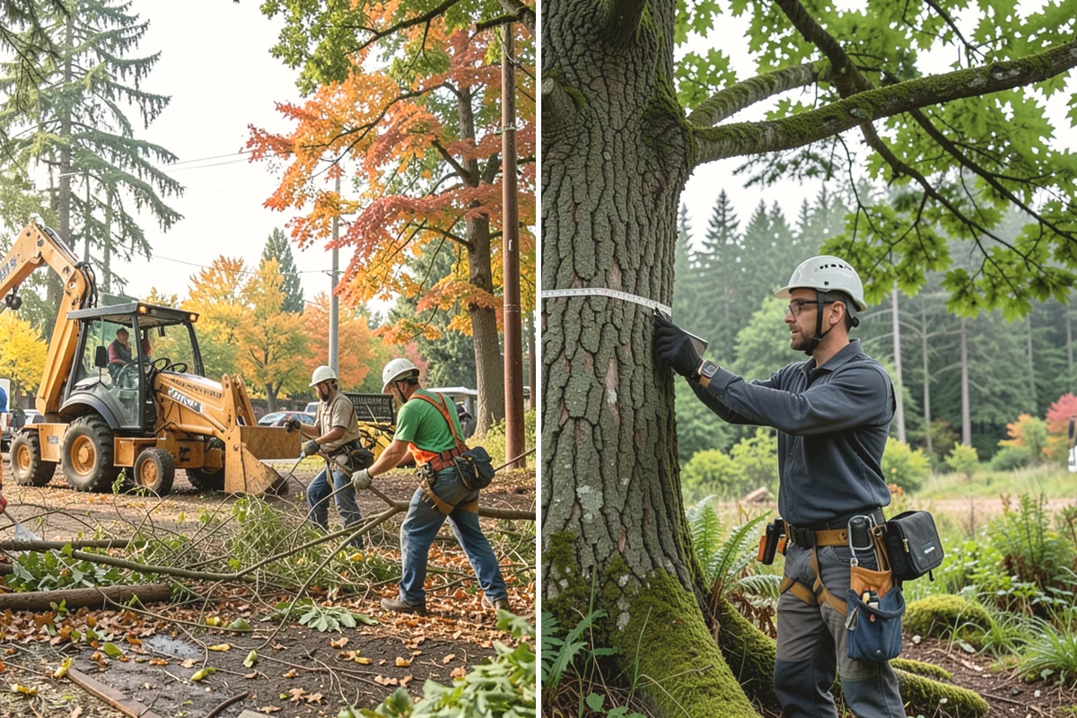 Municipal tree maintenance in Covington, King County, WA - Inventory and assess the property's trees