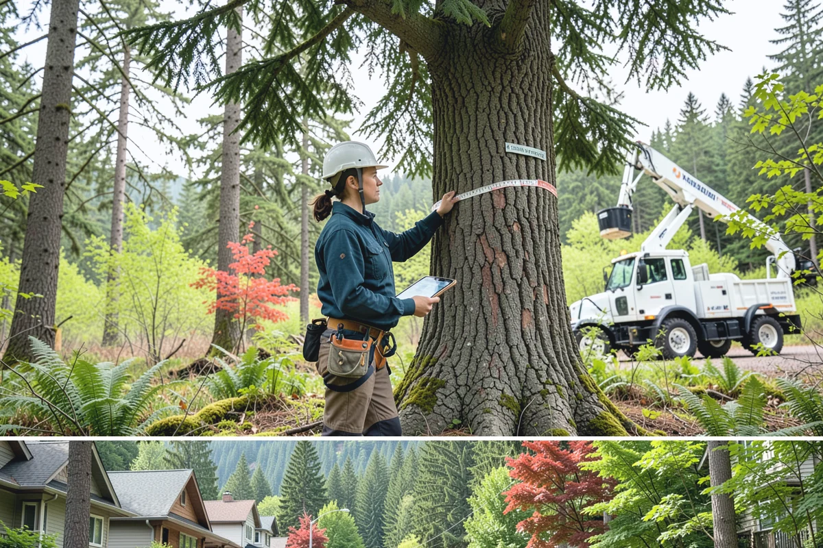 Municipal tree maintenance in Darrington, Snohomish County, WA - Work follows a recurring schedule aligned with recognized arboricultural standards to manage trees throughout all seasons in...