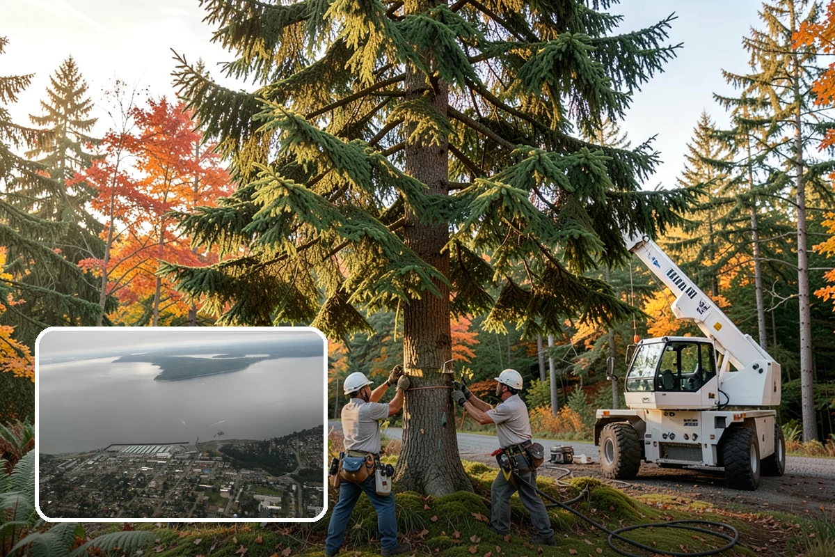 Municipal tree maintenance in Des Moines, King County, WA - Keeps trees across a property safe and presentable