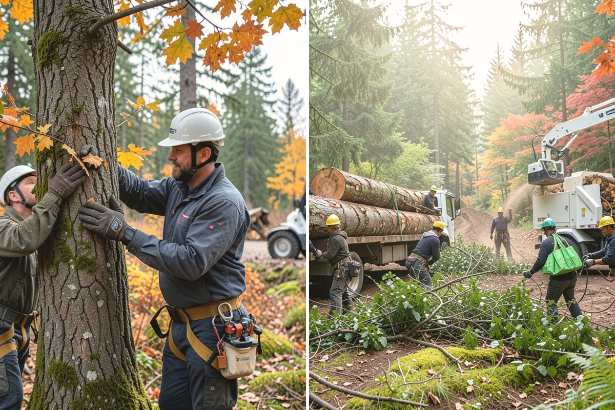 Municipal tree maintenance in Edgewood, Pierce County, WA - Inventory and assess the property's trees