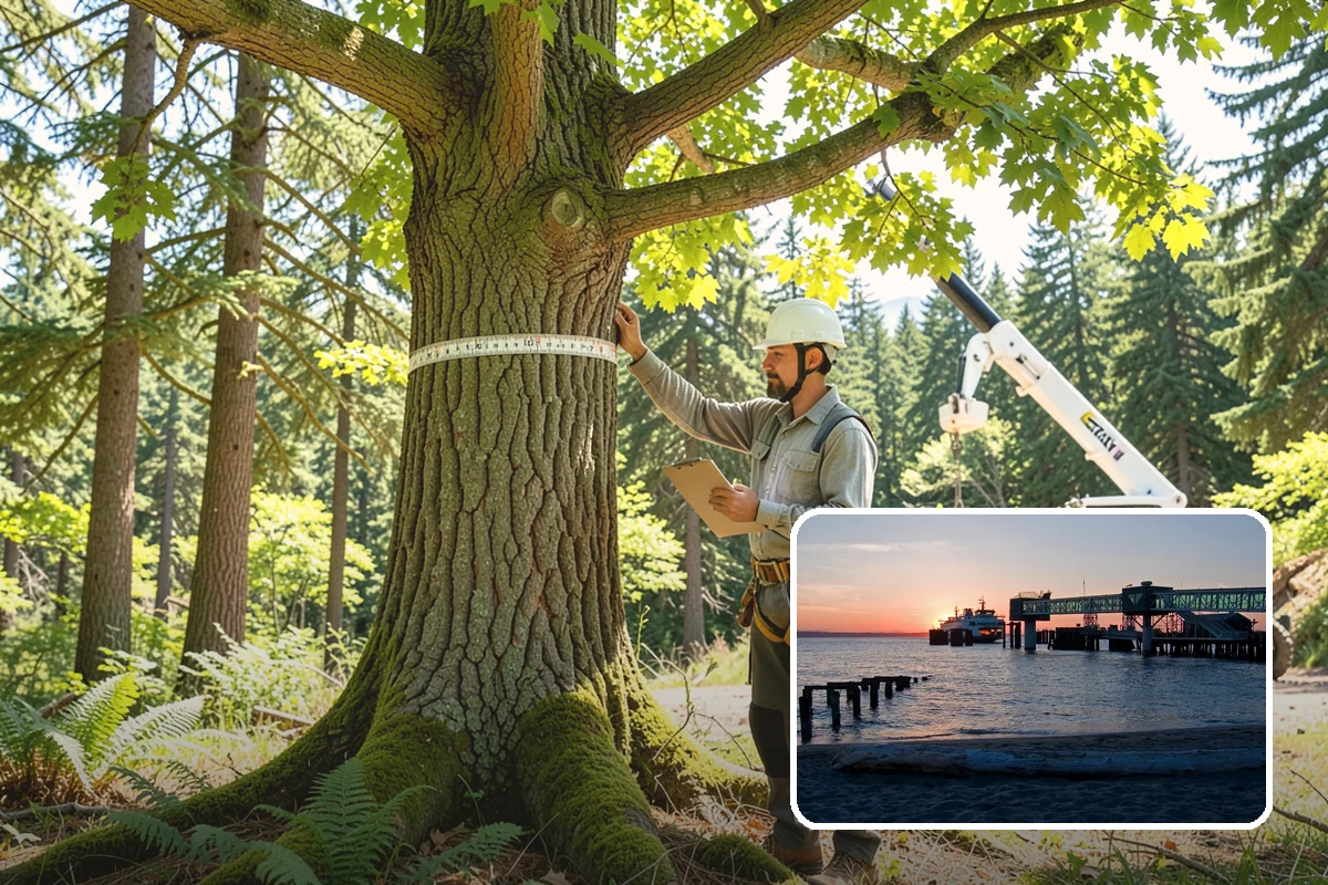 Municipal tree maintenance in Edmonds, Snohomish County, WA - Keeps trees across a property safe and presentable
