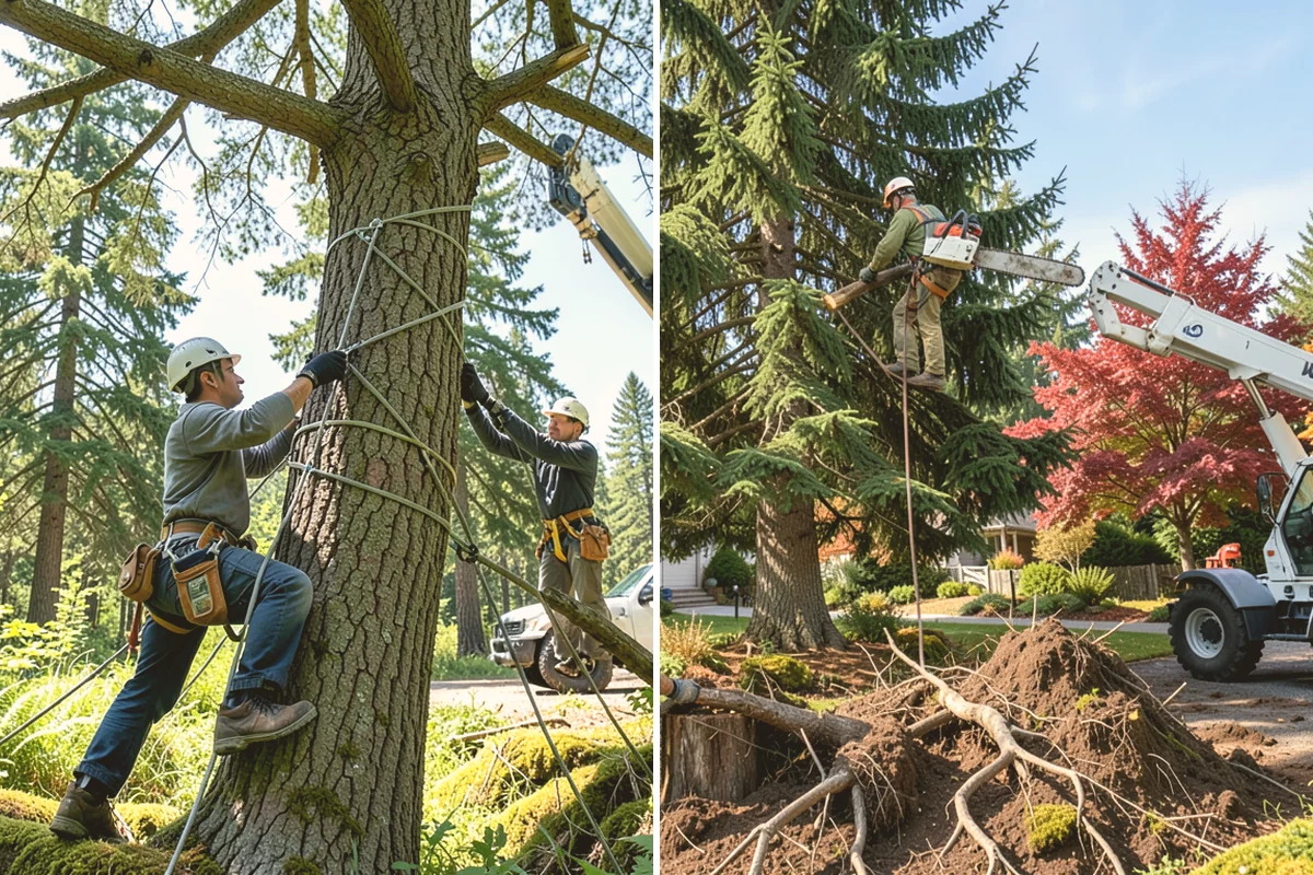 Municipal tree maintenance in Edmonds, Snohomish County, WA - Inventory and assess the property's trees