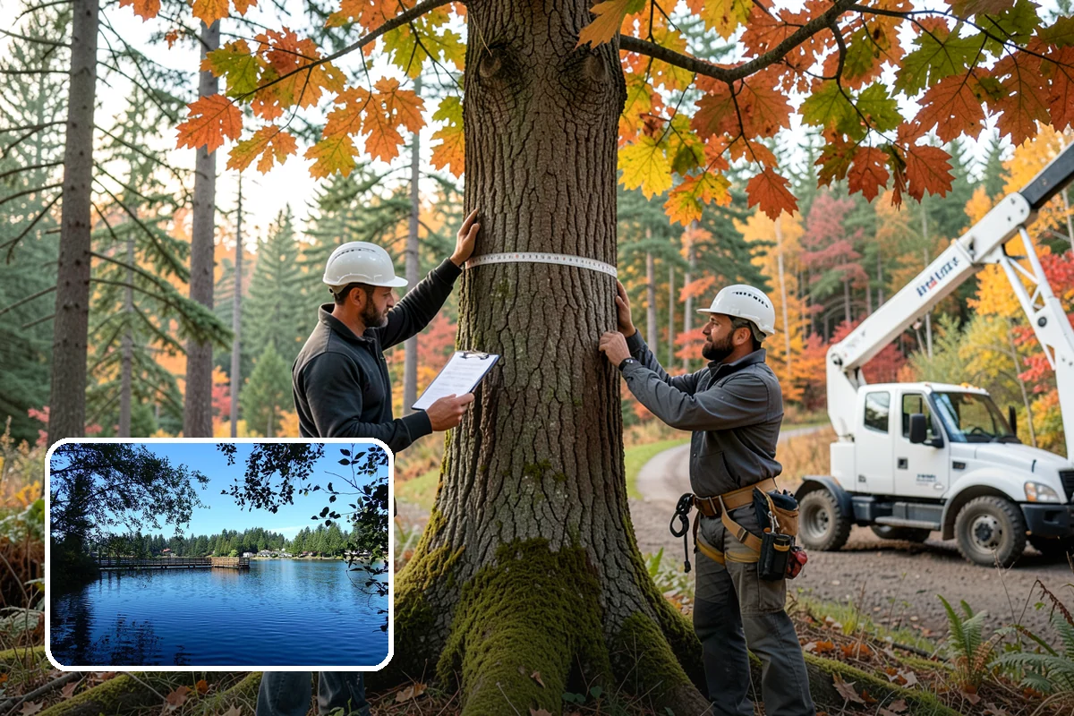 Municipal tree maintenance in Federal Way, King County, WA - Keeps trees across a property safe and presentable