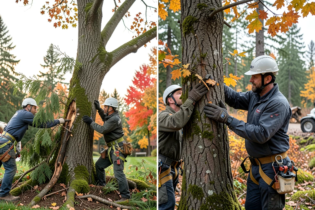 Municipal tree maintenance in Federal Way, King County, WA - Inventory and assess the property's trees