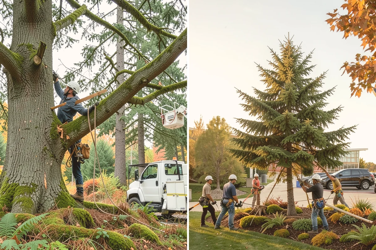 Municipal tree maintenance in Fife, Pierce County, WA - Inventory and assess the property's trees