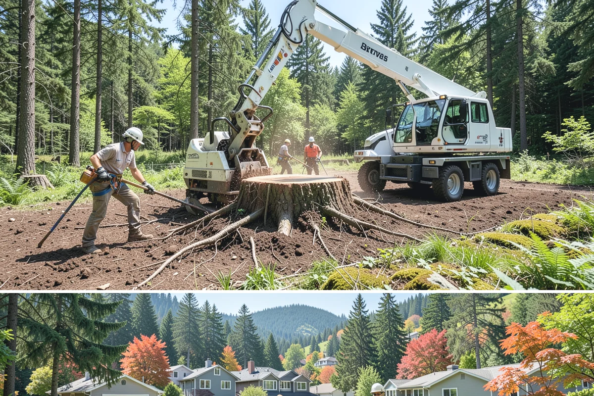 Municipal tree maintenance in Fircrest, Pierce County, WA - Work follows a recurring schedule aligned with recognized arboricultural standards to manage trees throughout all seasons in...