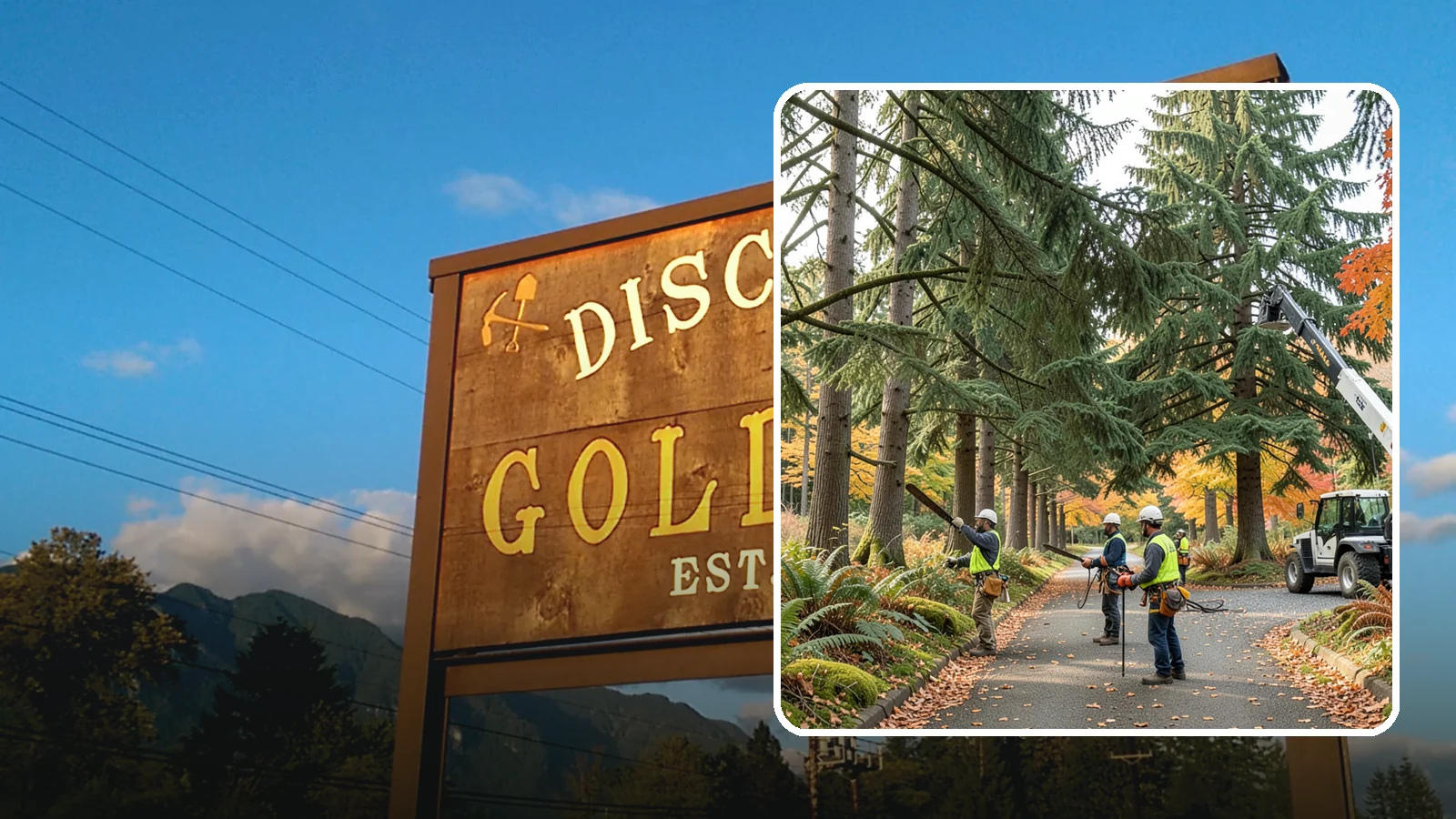 Municipal tree maintenance in Gold Bar, Snohomish County, WA - Tree maintenance for public and municipal spaces.
