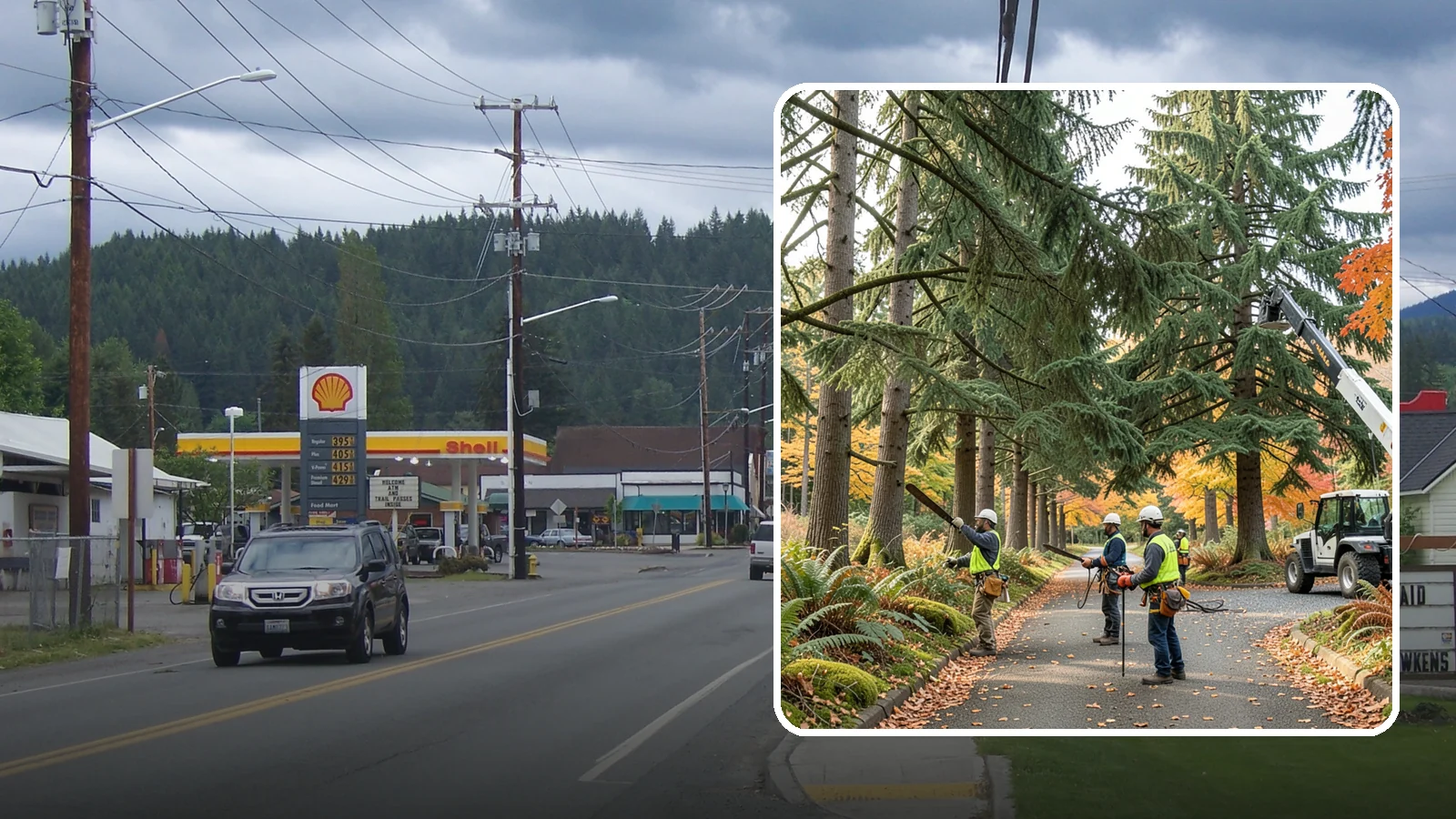 Municipal tree maintenance in Granite Falls, Snohomish County, WA - Tree maintenance for public and municipal spaces.