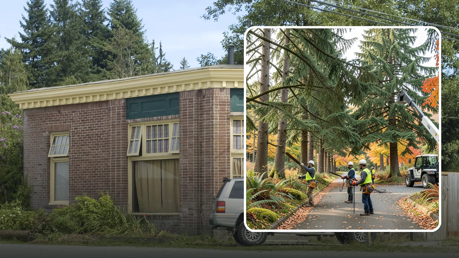 Municipal tree maintenance in Hamilton, Skagit County, WA - Tree maintenance for public and municipal spaces.