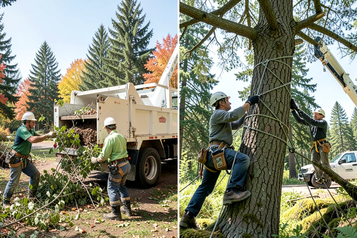 Municipal tree maintenance in Hunts Point, King County, WA - Inventory and assess the property's trees