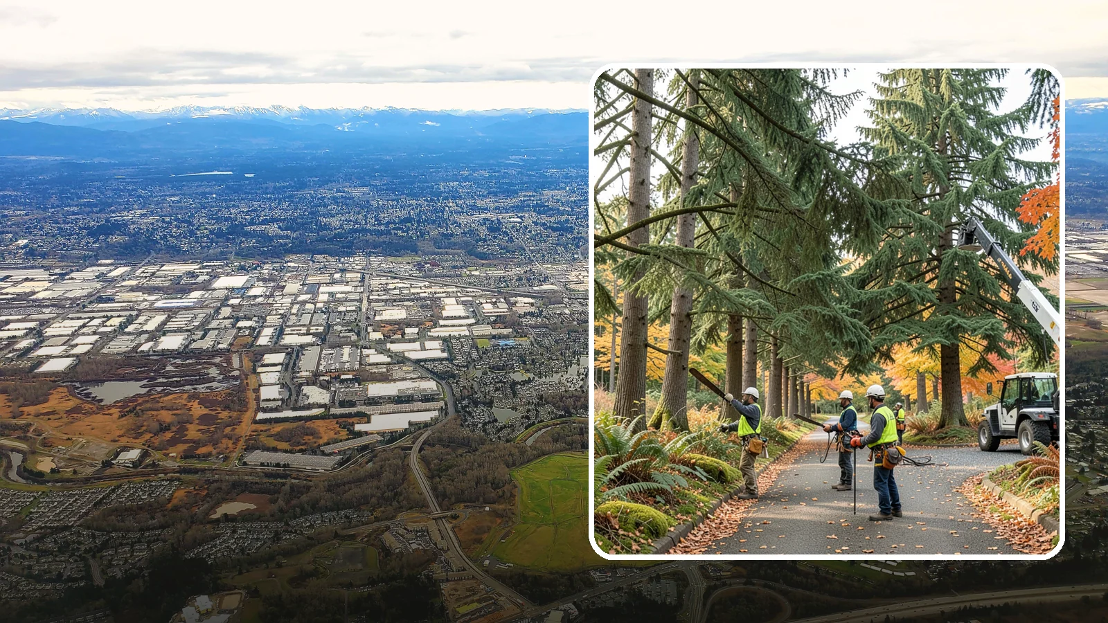 Municipal tree maintenance in Kent, King County, WA - Tree maintenance for public and municipal spaces.