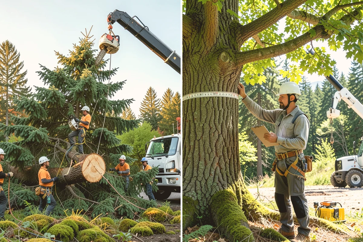 Municipal tree maintenance in Kent, King County, WA - Inventory and assess the property's trees