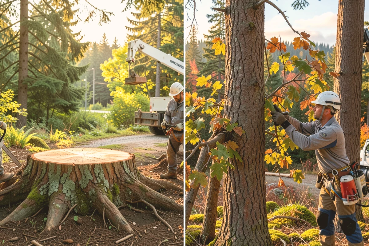 Municipal tree maintenance in Kirkland, King County, WA - Inventory and assess the property's trees