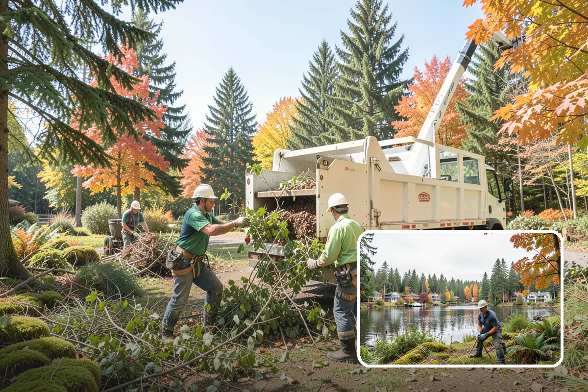 Municipal tree maintenance in La Conner, Skagit County, WA - Keeps trees across a property safe and presentable