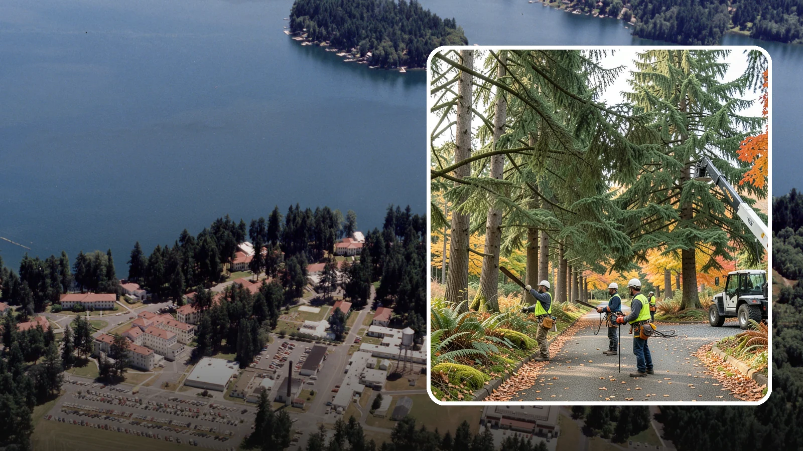 Municipal tree maintenance in Lakewood, Pierce County, WA - Tree maintenance for public and municipal spaces.