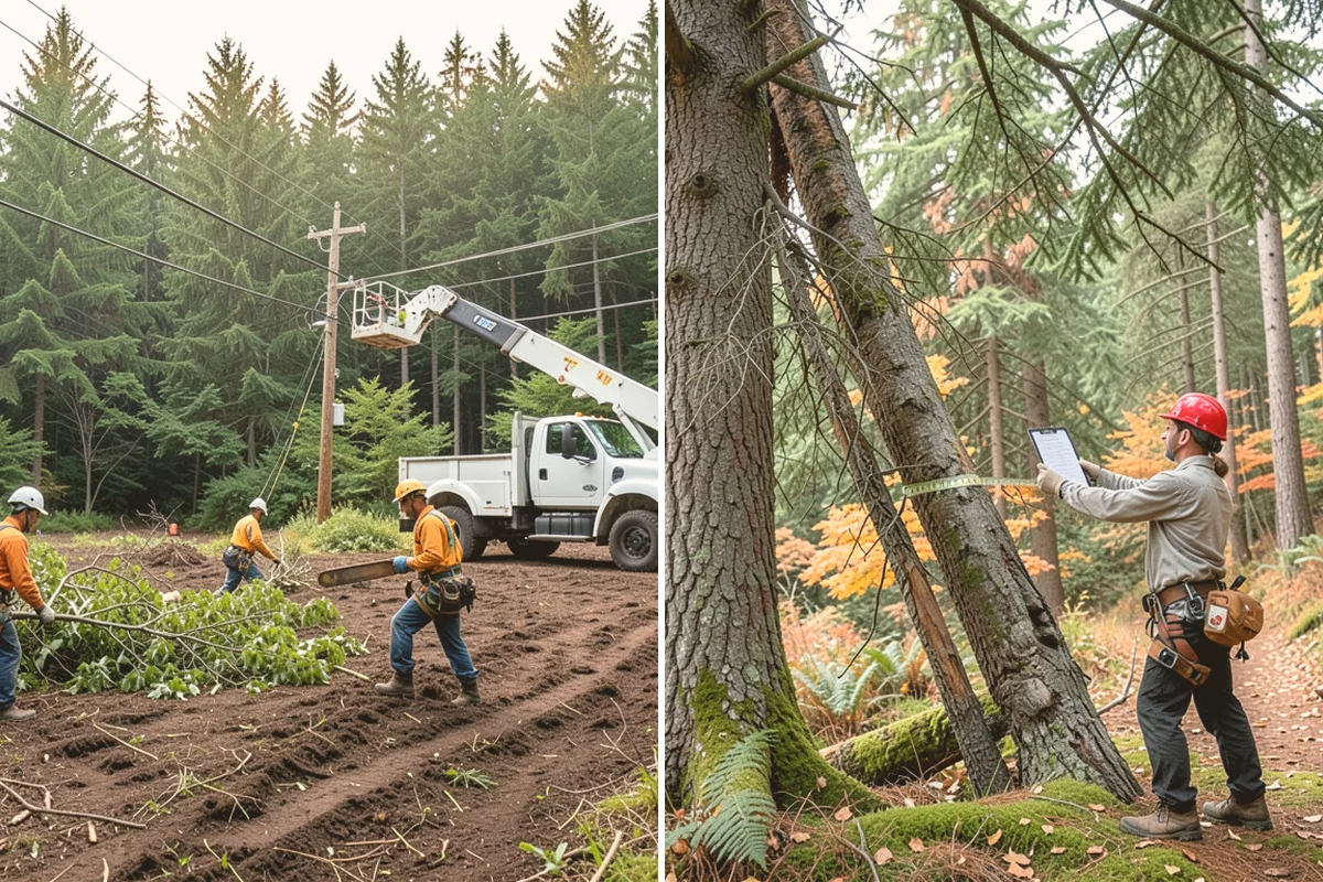 Municipal tree maintenance in Langley, Island County, WA - Inventory and assess the property's trees
