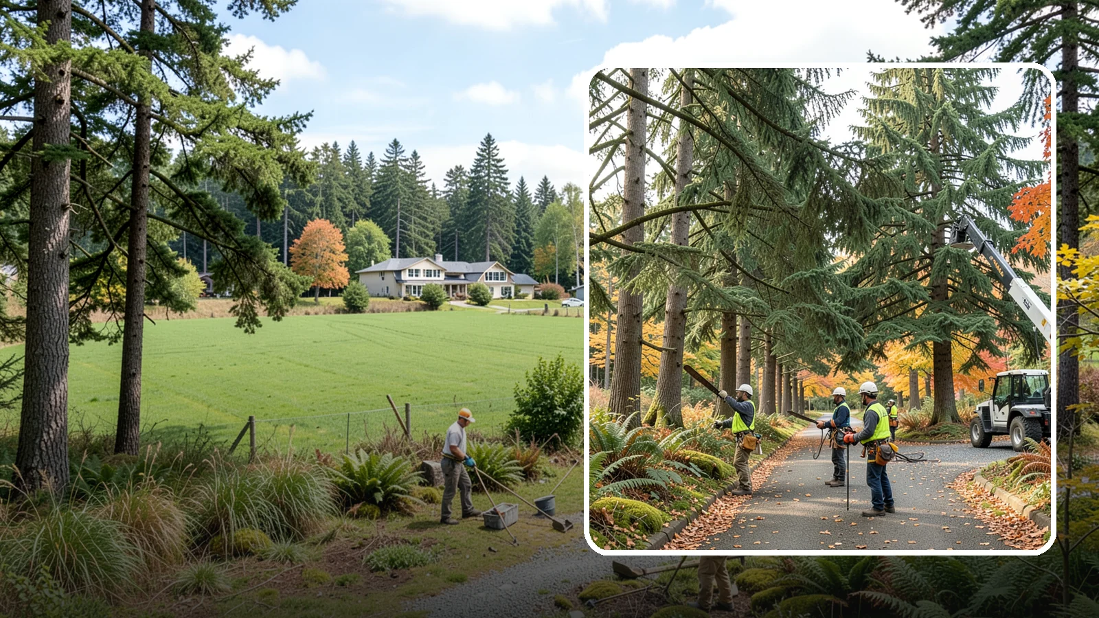 Municipal tree maintenance in Lyman, Skagit County, WA - Tree maintenance for public and municipal spaces.