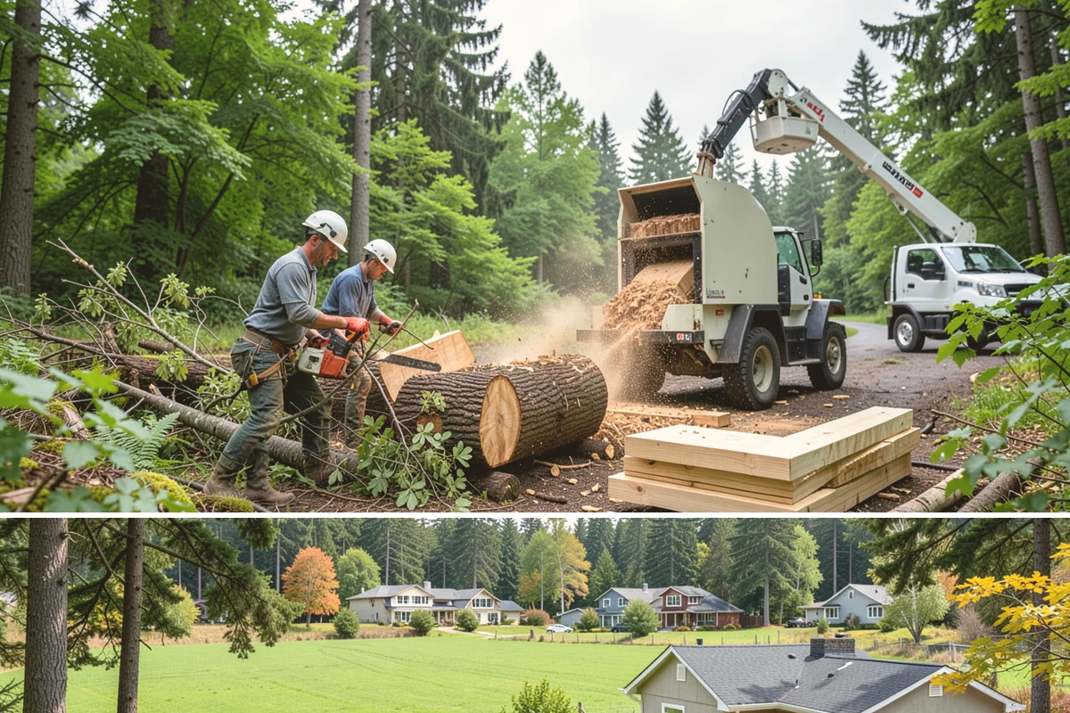 Municipal tree maintenance in Lyman, Skagit County, WA - Work follows a recurring schedule aligned with recognized arboricultural standards to manage trees throughout all seasons in...