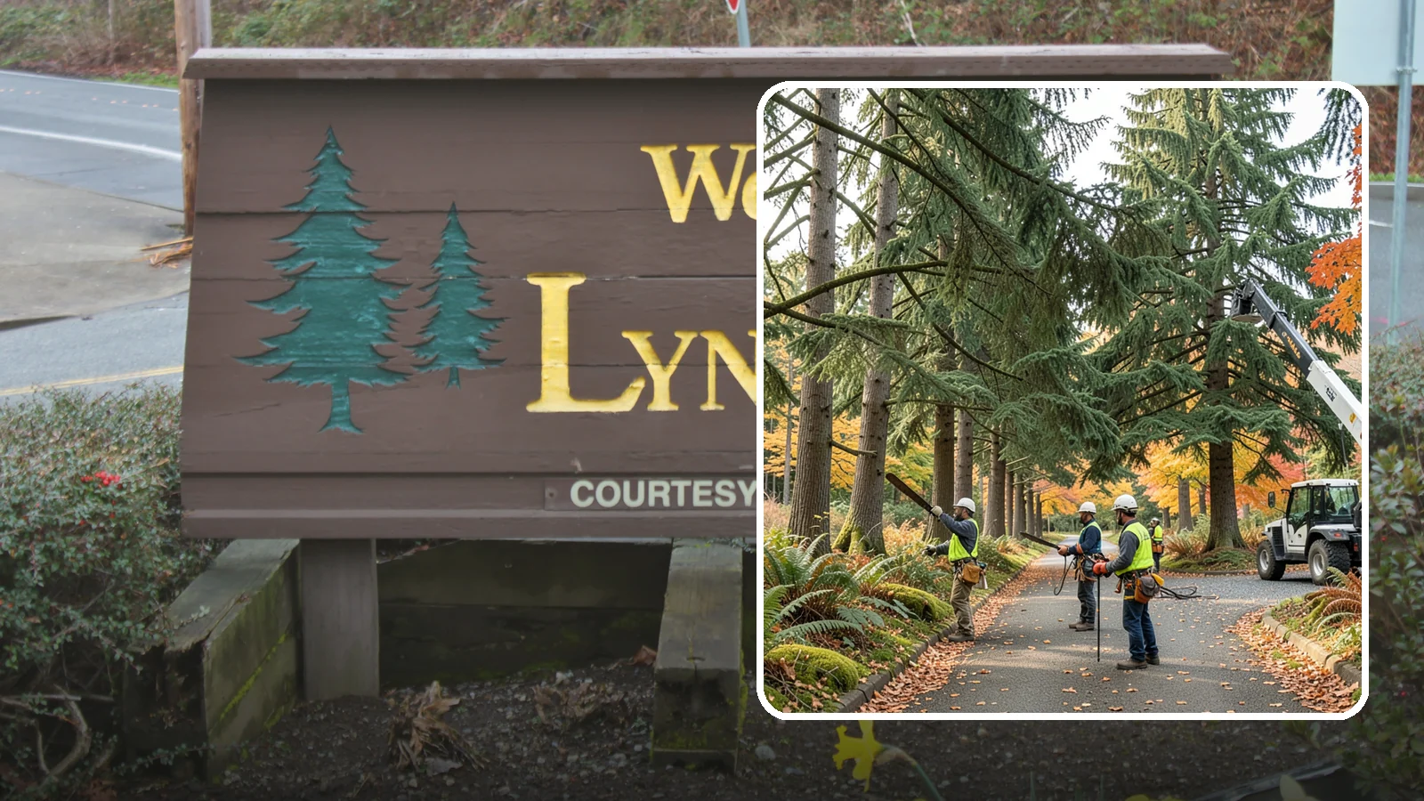 Municipal tree maintenance in Lynnwood, Snohomish County, WA - Tree maintenance for public and municipal spaces.