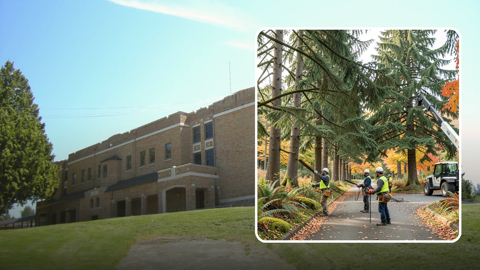 Municipal tree maintenance in Maple Valley, King County, WA - Tree maintenance for public and municipal spaces.