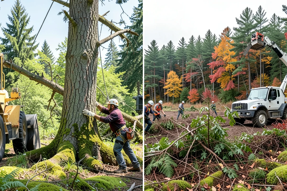 Municipal tree maintenance in Maple Valley, King County, WA - Inventory and assess the property's trees