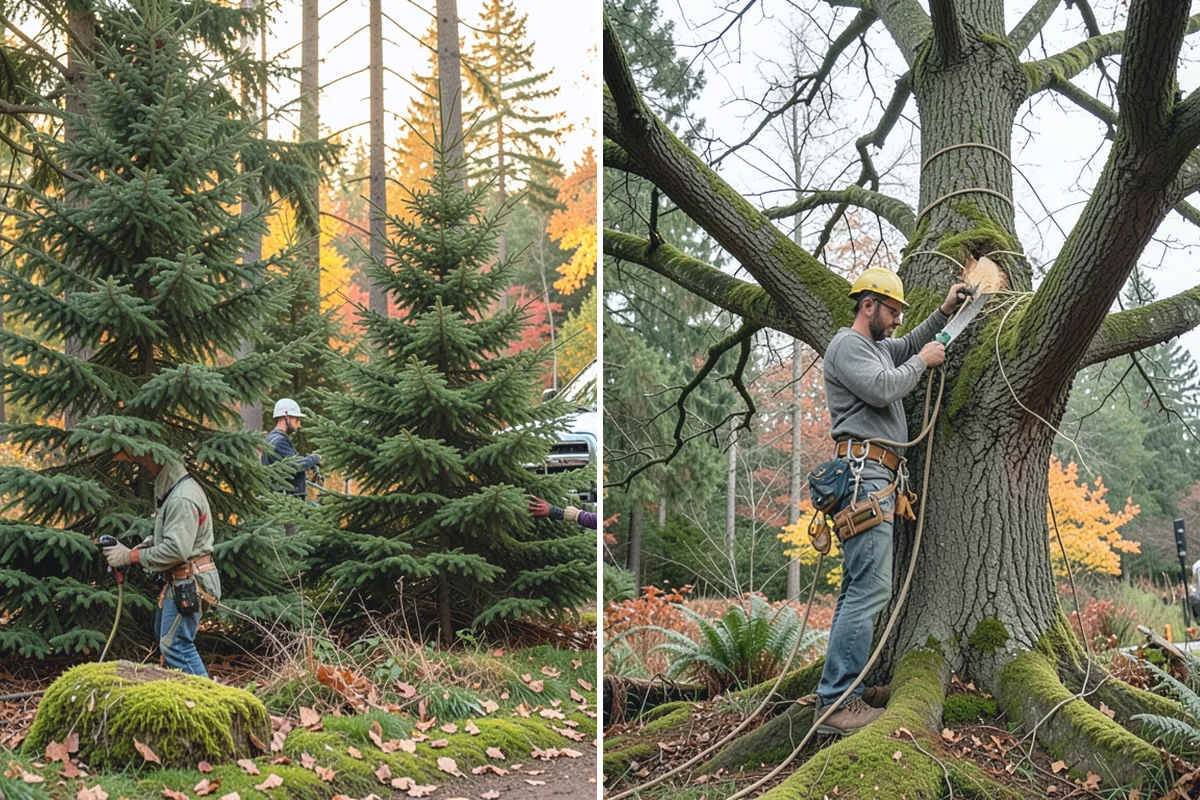 Municipal tree maintenance in Medina, King County, WA - Inventory and assess the property's trees
