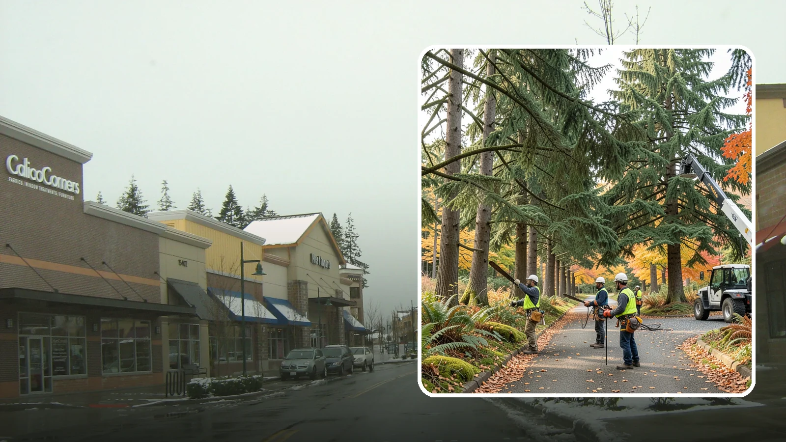 Municipal tree maintenance in Mill Creek, Snohomish County, WA - Tree maintenance for public and municipal spaces.