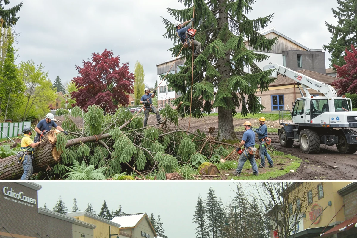 Municipal tree maintenance in Mill Creek, Snohomish County, WA - Work follows a recurring schedule aligned with recognized arboricultural standards to manage trees throughout all seasons in...