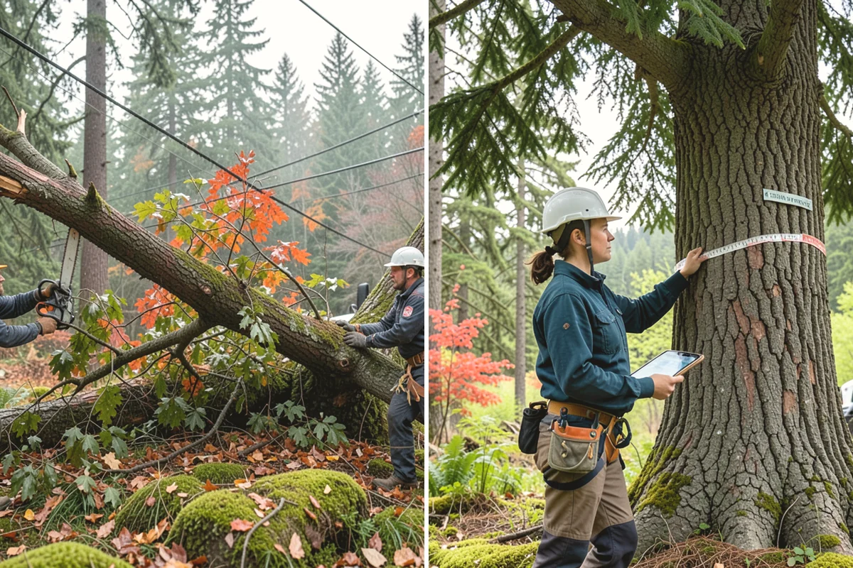Municipal tree maintenance in Monroe, Snohomish County, WA - Inventory and assess the property's trees