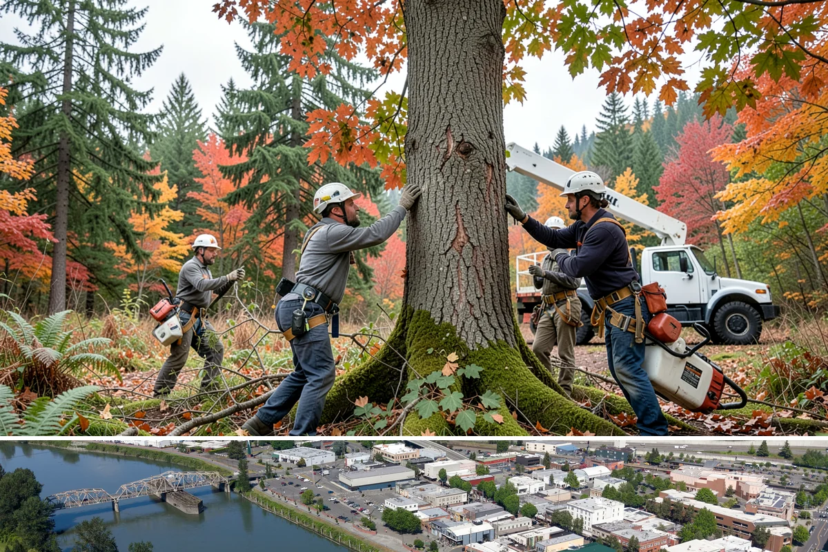 Municipal tree maintenance in Mount Vernon, Skagit County, WA - Work follows a recurring schedule aligned with recognized arboricultural standards to manage trees throughout all seasons in...