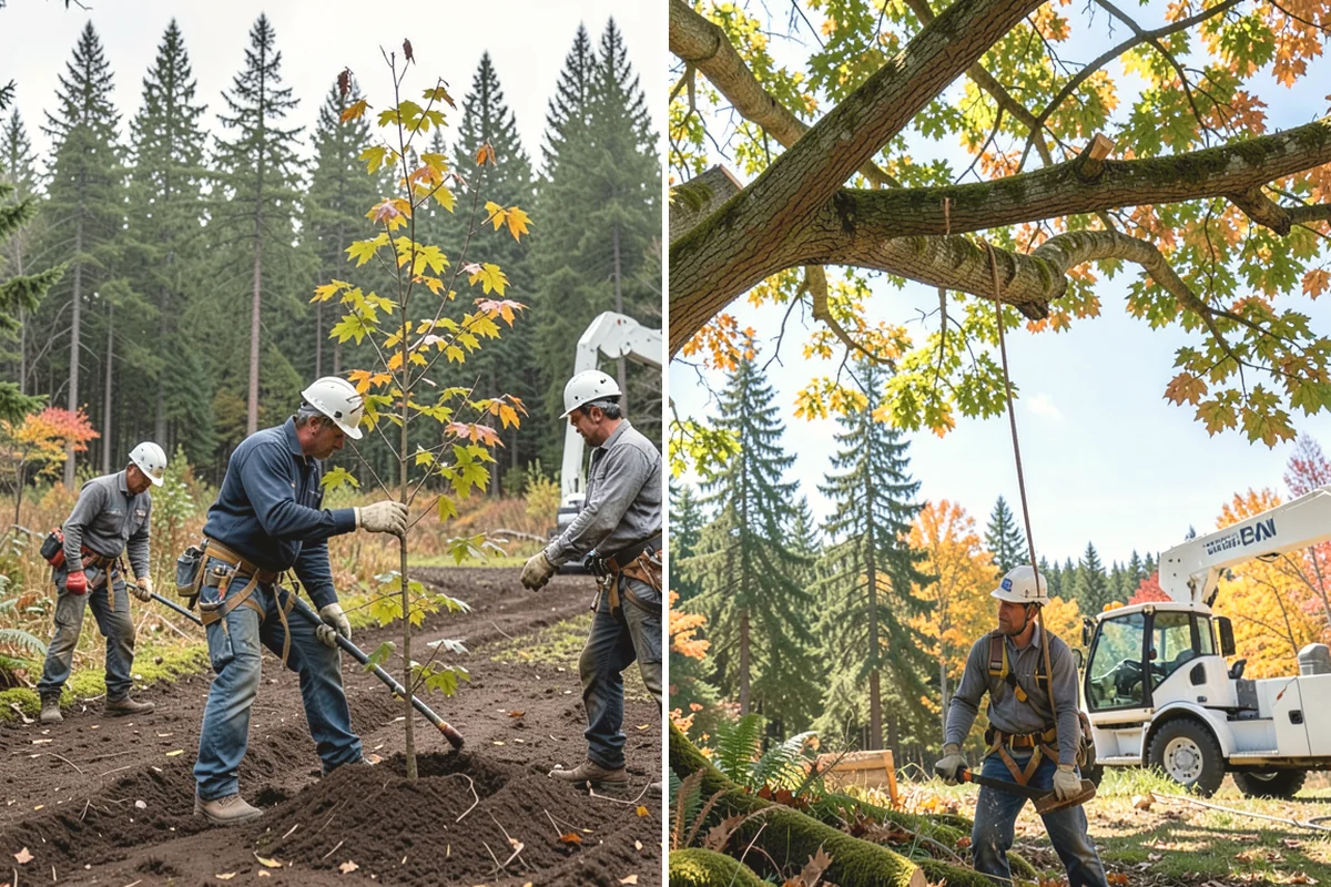 Municipal tree maintenance in Mountlake Terrace, Snohomish County, WA - Inventory and assess the property's trees