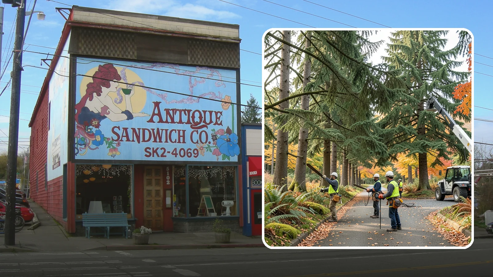 Municipal tree maintenance in Ruston, Pierce County, WA - Tree maintenance for public and municipal spaces.