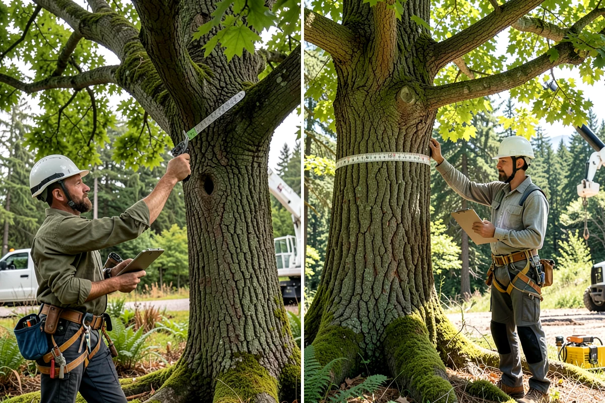 Municipal tree maintenance in SeaTac, King County, WA - Inventory and assess the property's trees