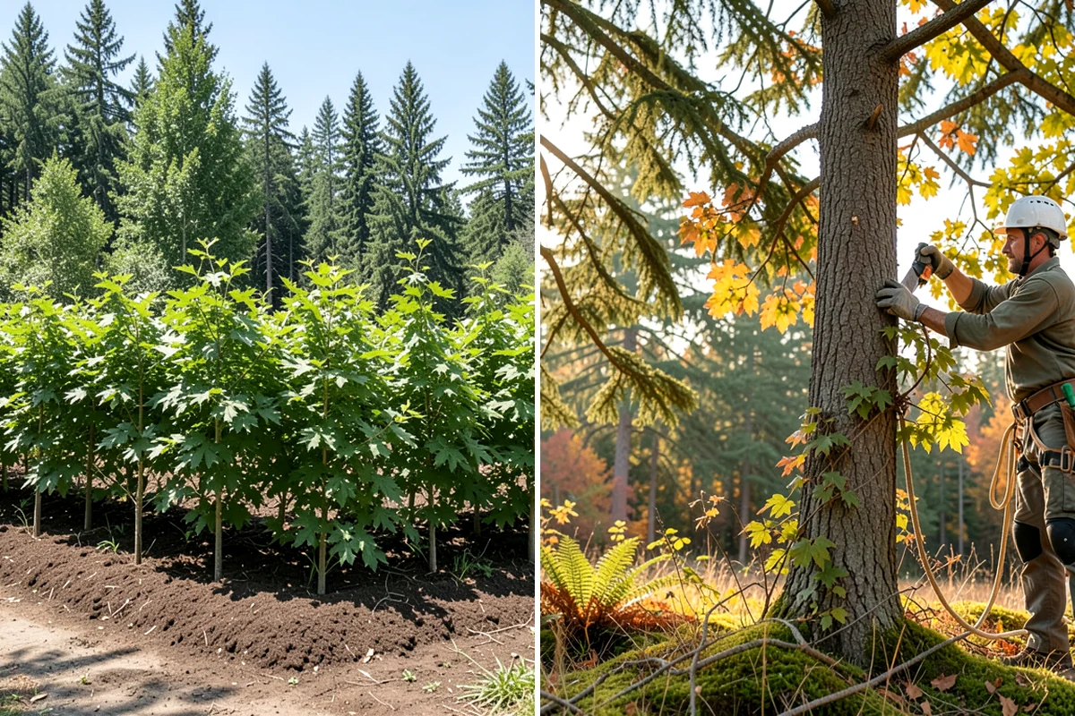 Municipal tree maintenance in Seattle, King County, WA - Inventory and assess the property's trees
