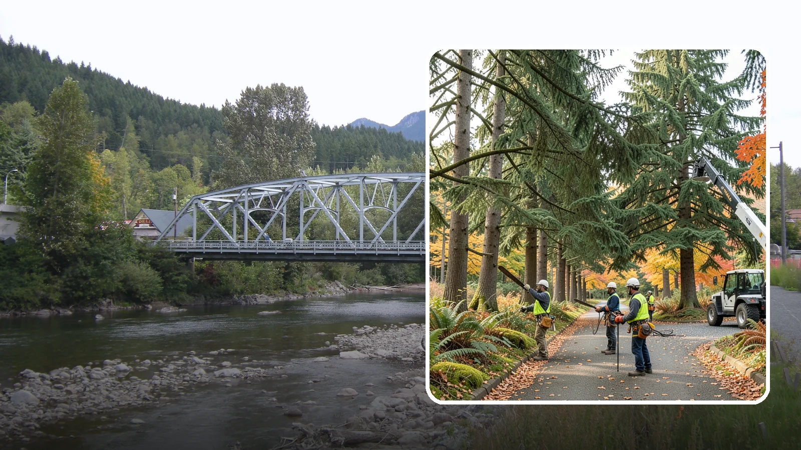Municipal tree maintenance in Skykomish, King County, WA - Tree maintenance for public and municipal spaces.