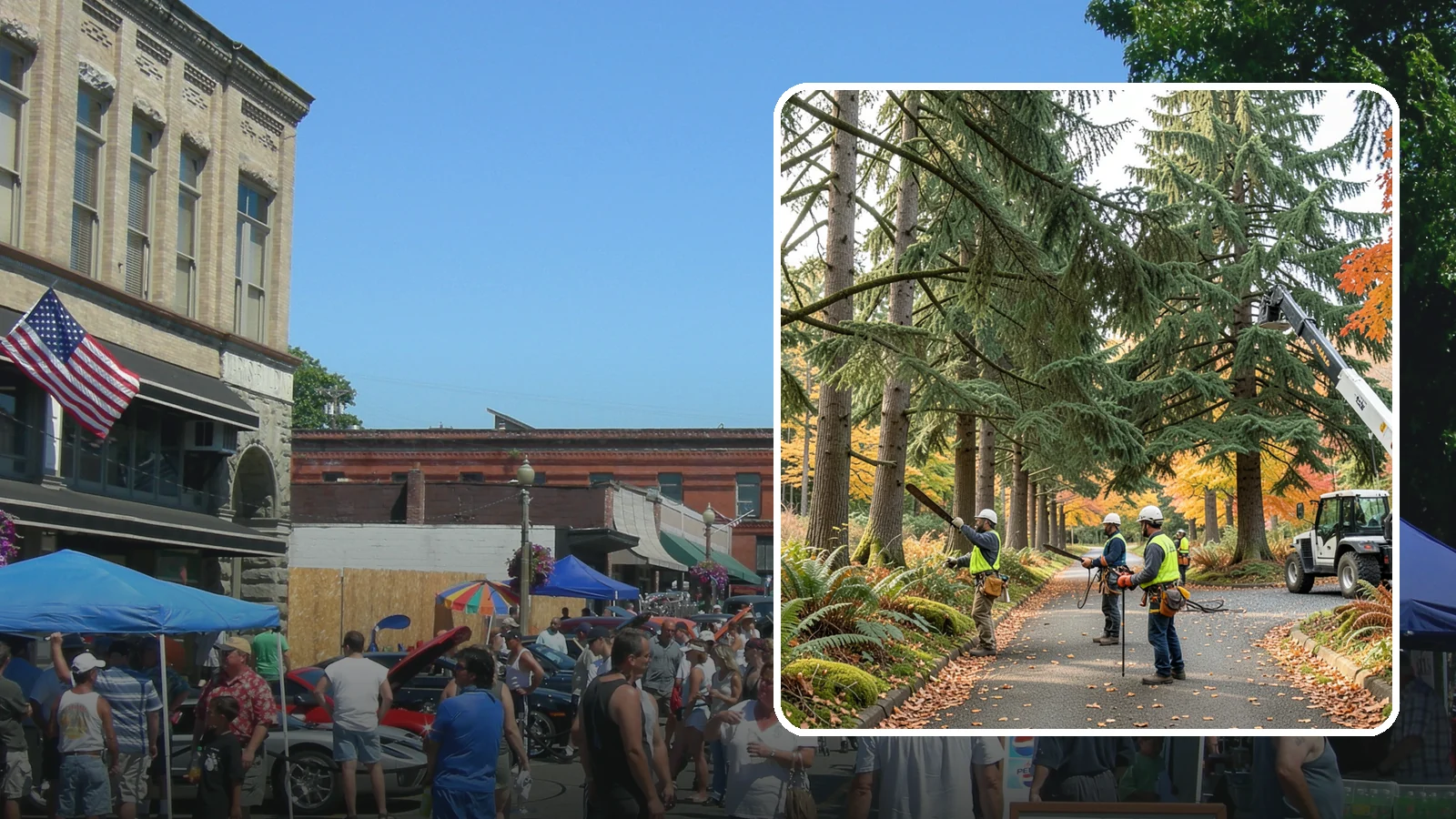 Municipal tree maintenance in Snohomish, Snohomish County, WA - Tree maintenance for public and municipal spaces.