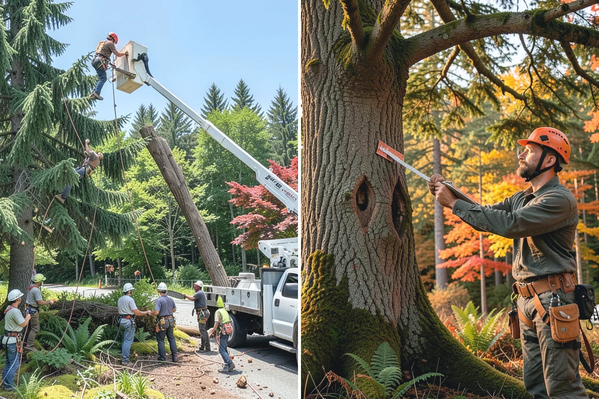 Municipal tree maintenance in Sumner, Pierce County, WA - Inventory and assess the property's trees