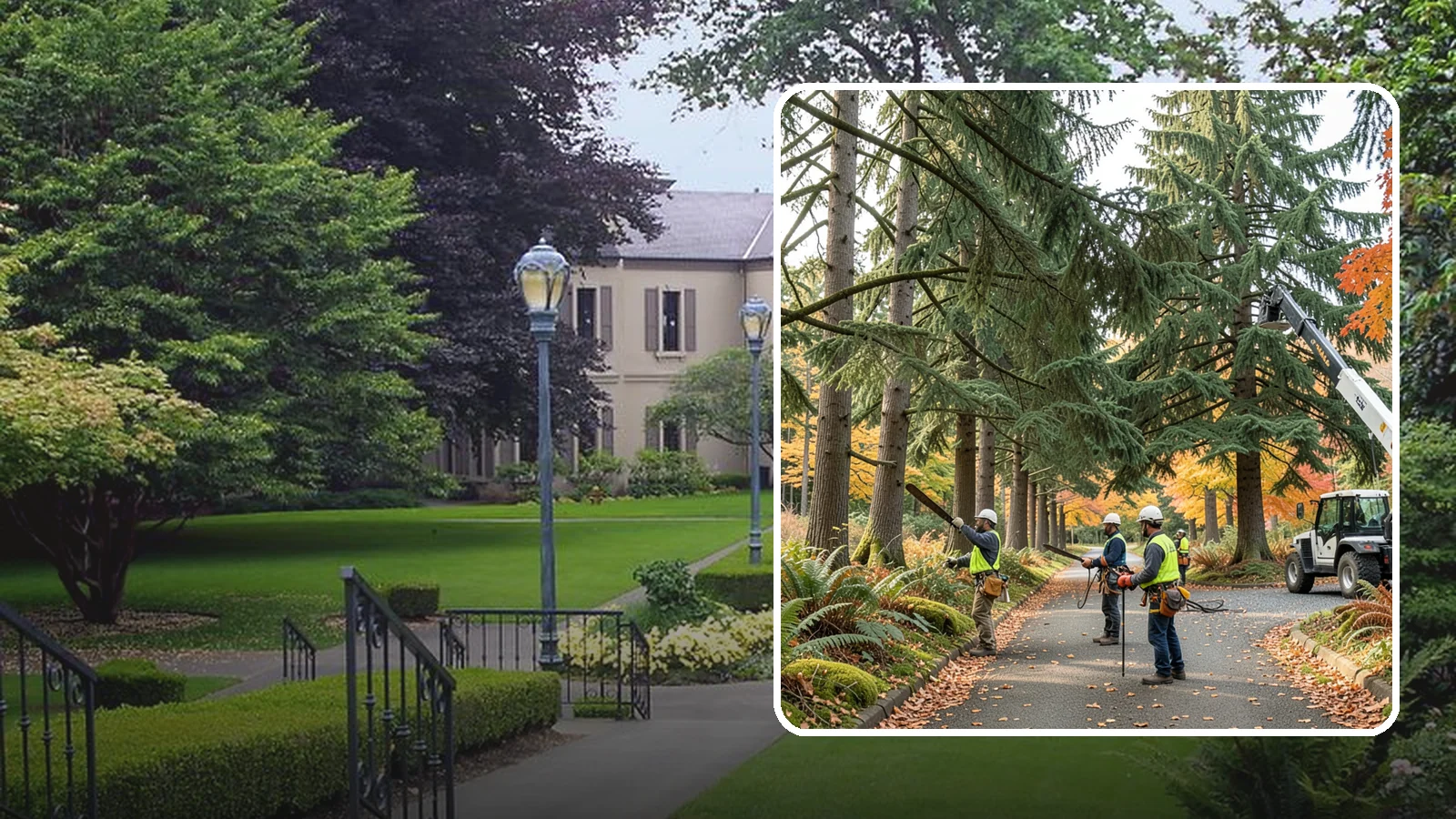 Municipal tree maintenance in Woodinville, King County, WA - Tree maintenance for public and municipal spaces.