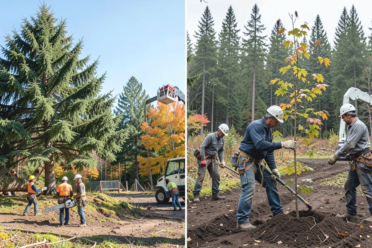 Municipal tree maintenance in Woodinville, King County, WA - Inventory and assess the property's trees