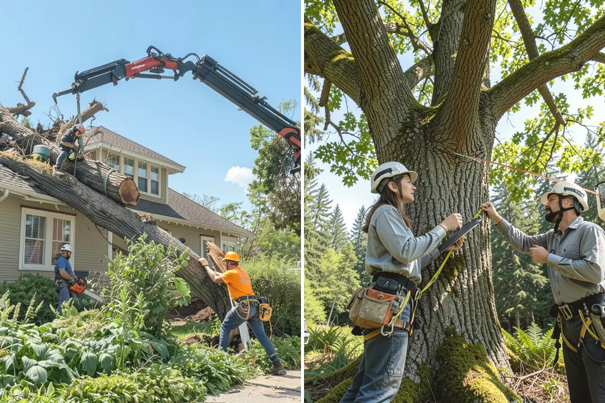 Municipal tree maintenance in Yarrow Point, King County, WA - Inventory and assess the property's trees