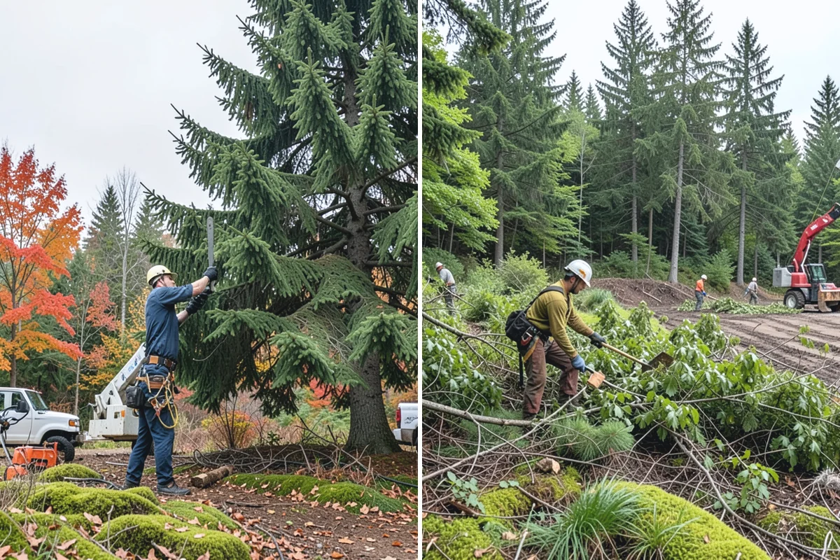 Native tree planting in Beaux Arts Village, King County, WA - Assess site conditions and select suitable species