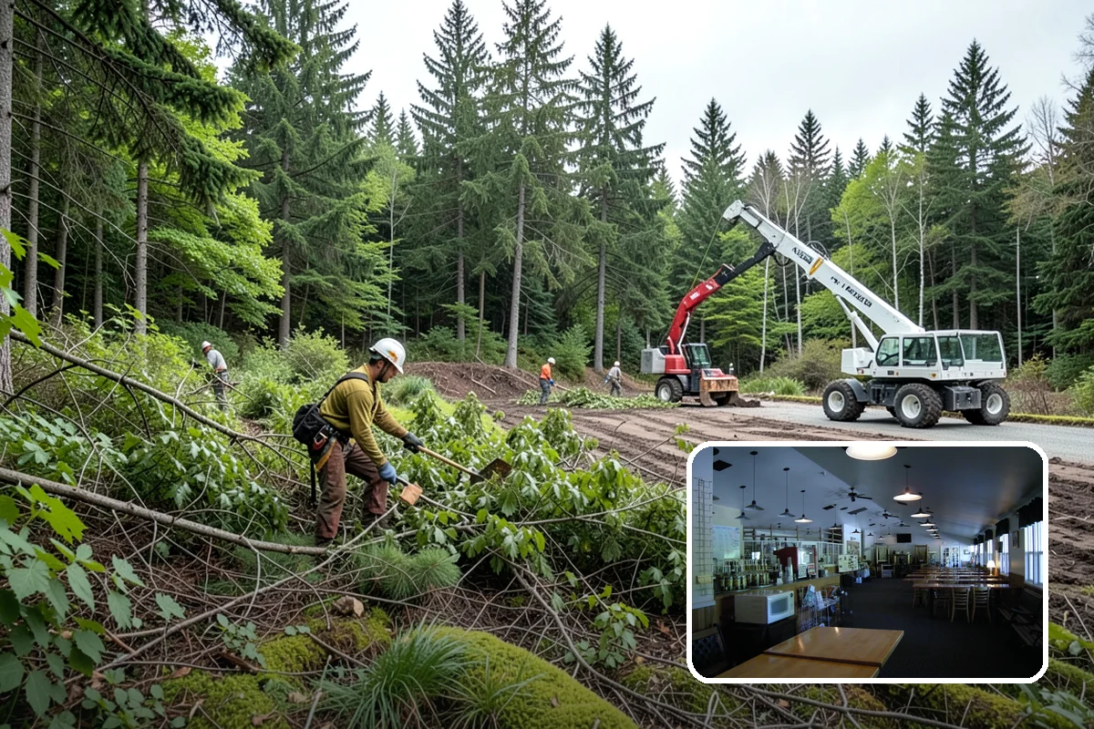 Native tree planting in Black Diamond, King County, WA - Restores and expands tree cover