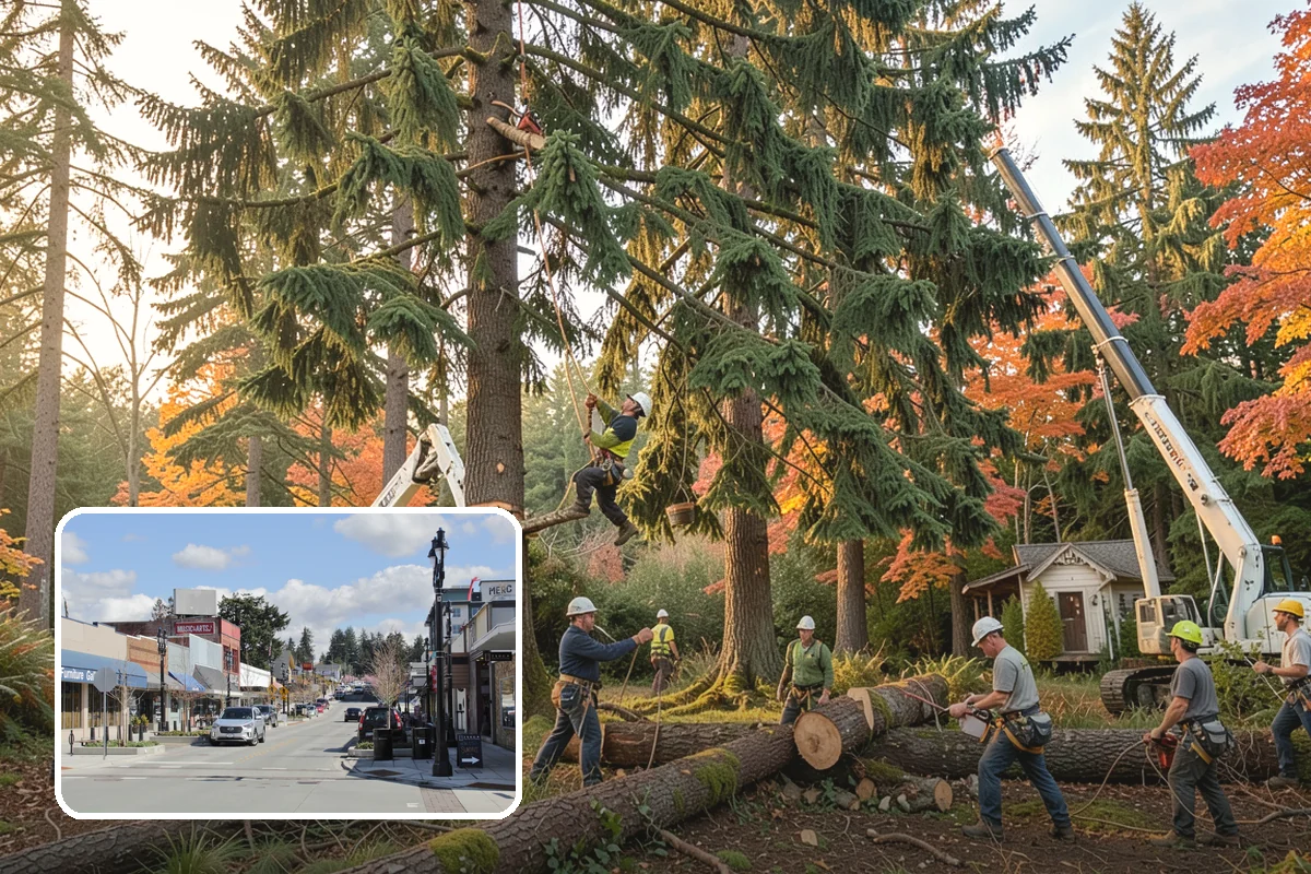 Native tree planting in Bothell, King County, WA - Restores and expands tree cover
