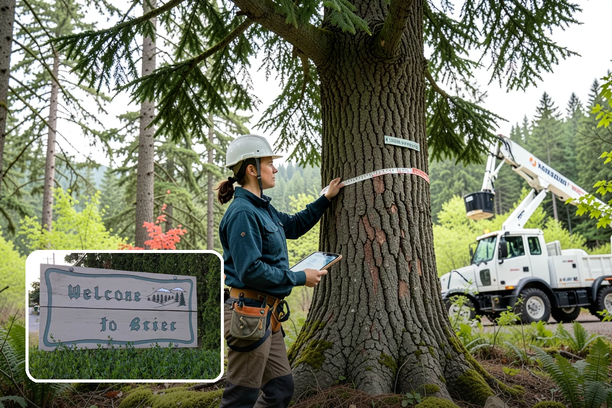 Native tree planting in Brier, Snohomish County, WA - Restores and expands tree cover